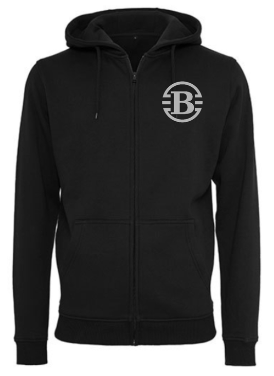 Bratan Sweat Jacket mit Handytasche (HTJ1) Silber