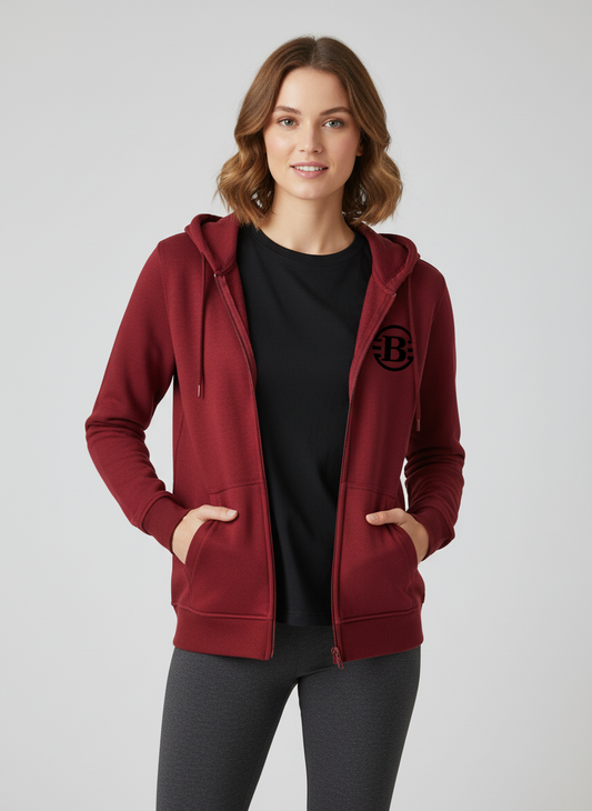 Bratina Sweat Jacket bis 5XL Schwarz (DTJ2)