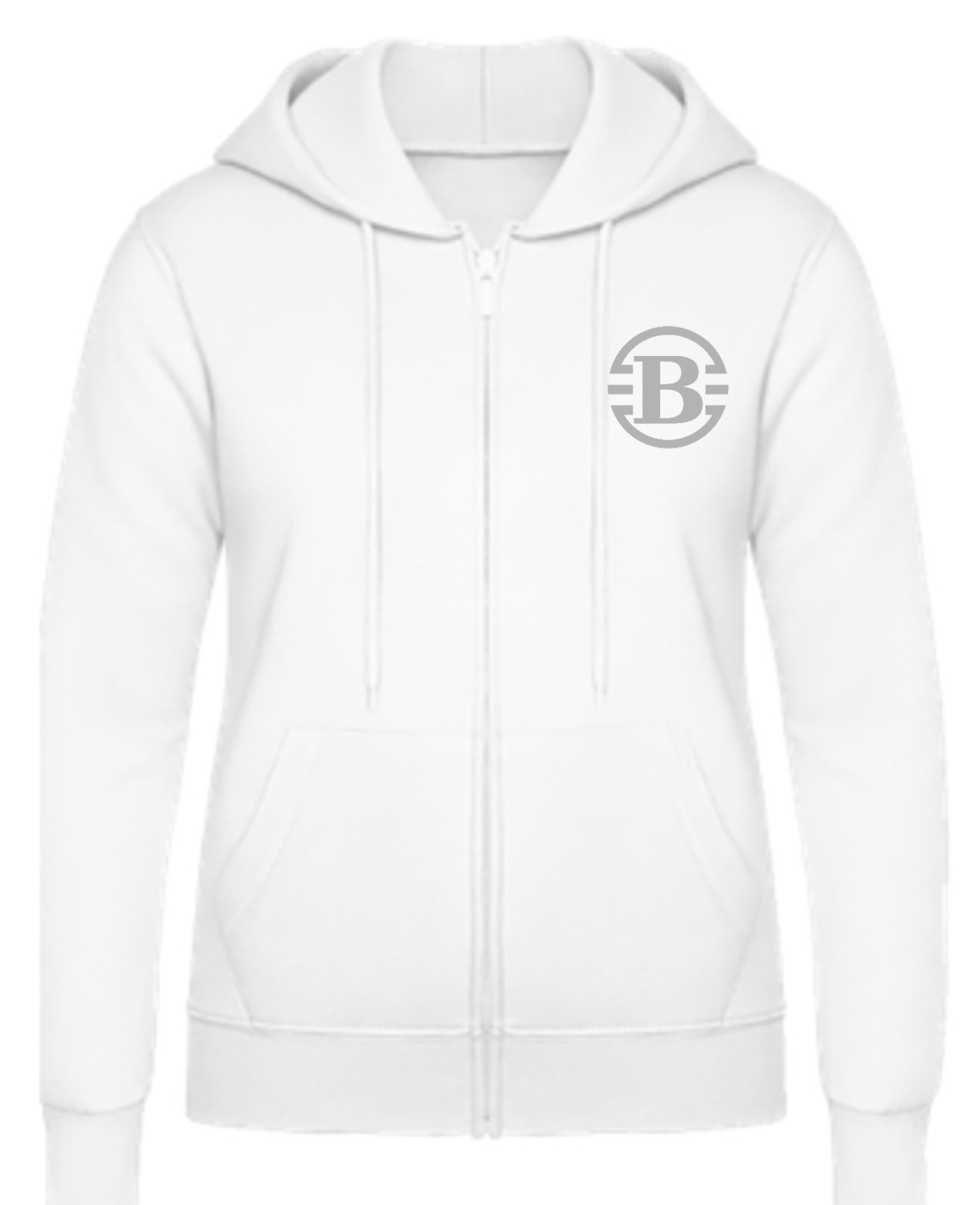 Bratina Sweat Jacket bis 5XL (DTJ2) Silber