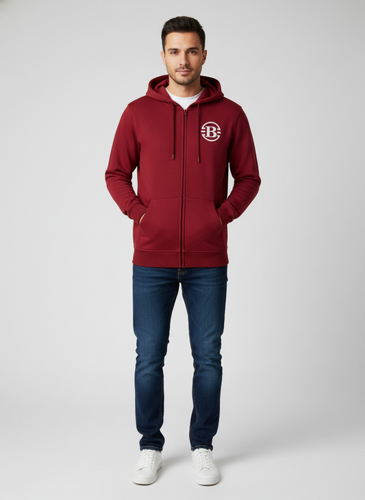 Bratan Sweat Jacket bis 5XL (HTJ2) Weiß