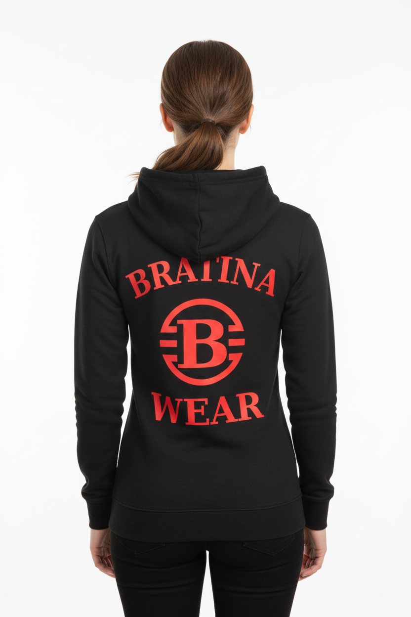 Bratina Hoodie Deep Black (DH4)