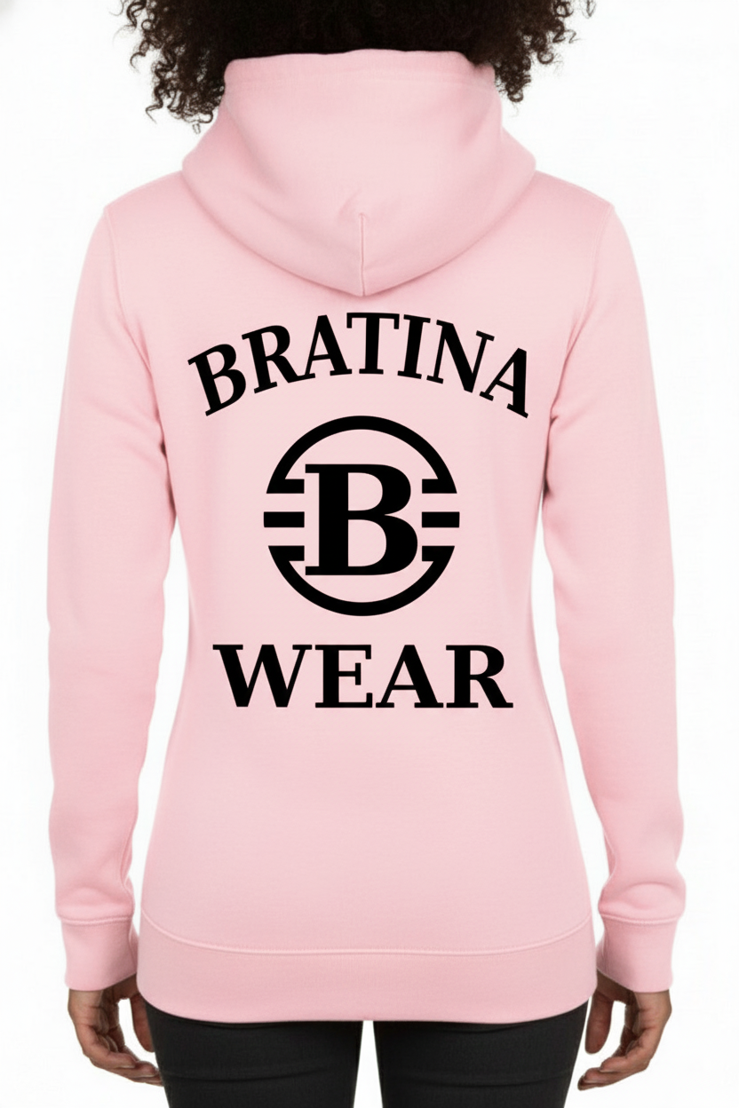 Bratina Hoodie Baby Pink (DH4)